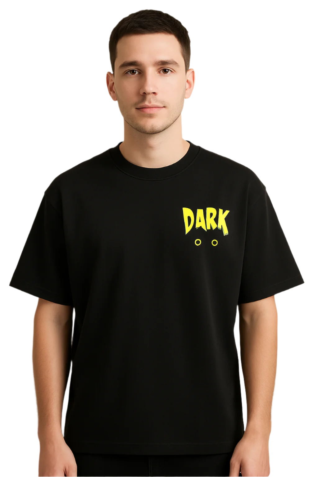 Unique Wear Clothing – Oversized Graphic T-Shirt – DARK Edition (Black)