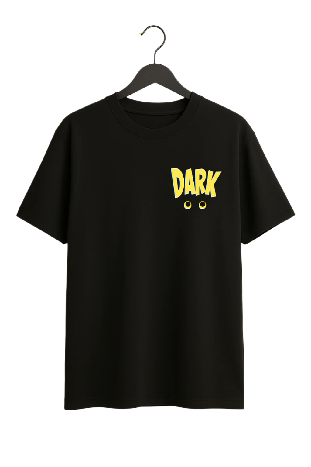 Unique Wear Clothing – Oversized Graphic T-Shirt – DARK Edition (Black)
