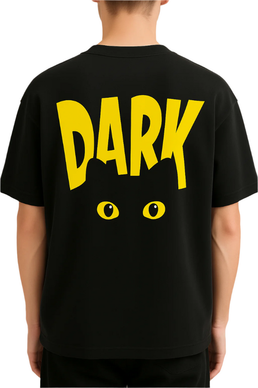 Unique Wear Clothing – Oversized Graphic T-Shirt – DARK Edition (Black)