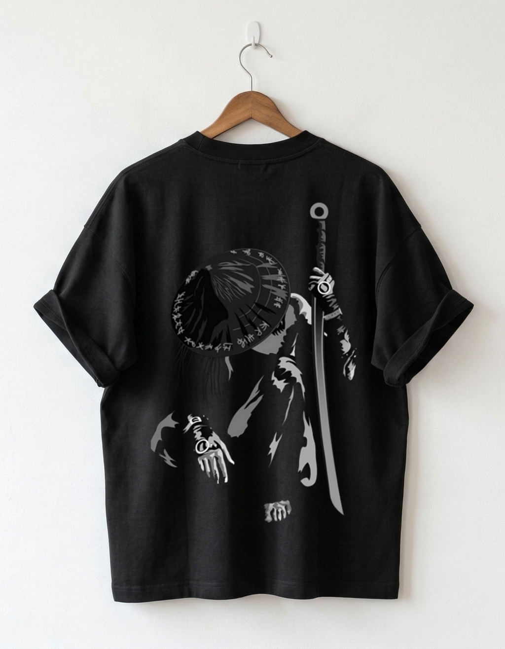 Oversized T-Shirt | “SAMURAI” Graphic Streetwear Tee