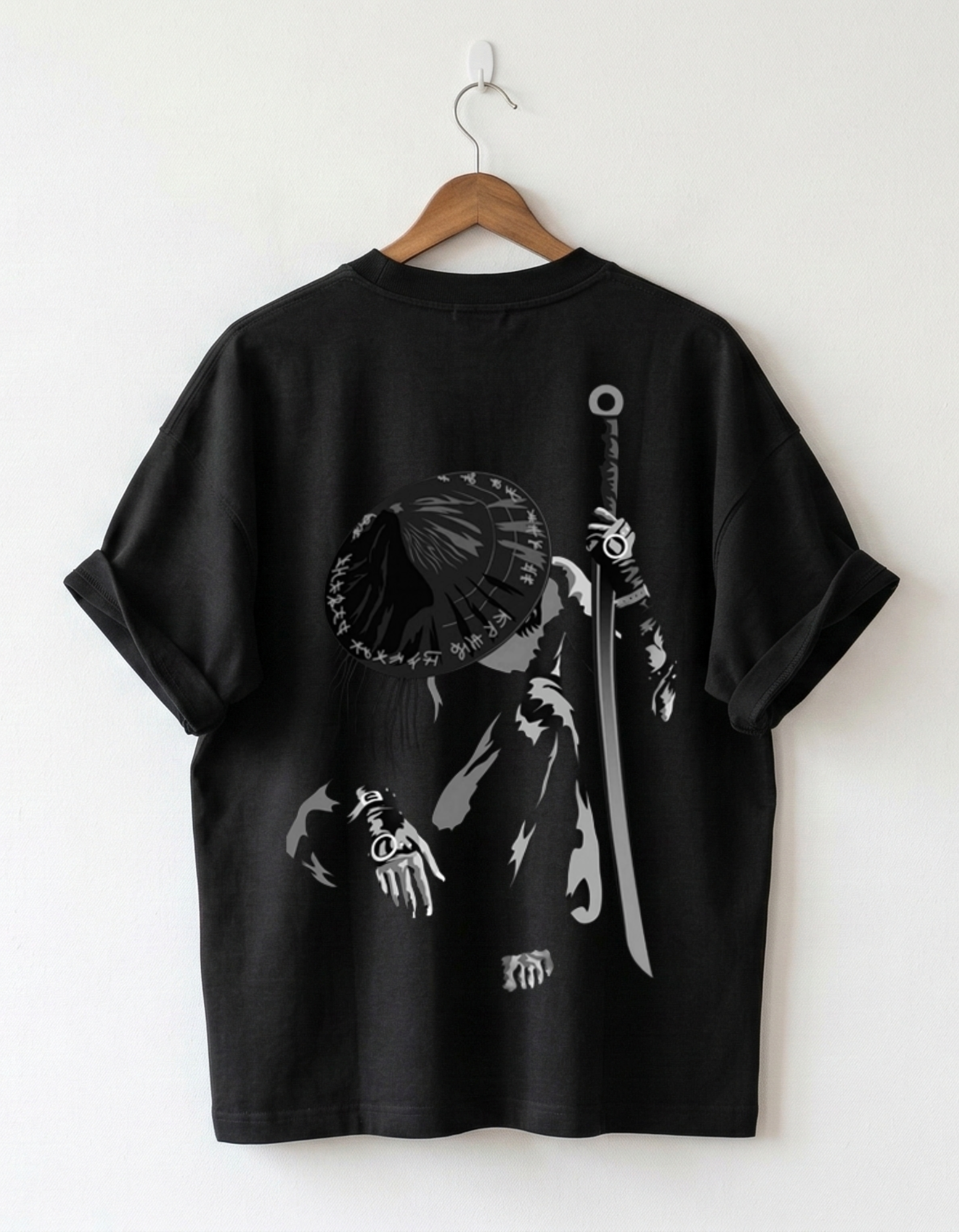 Oversized T-Shirt | “SAMURAI” Graphic Streetwear Tee