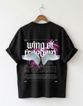 Oversized T-Shirt | “WING OF FREEDOM” Graphic Streetwear Tee