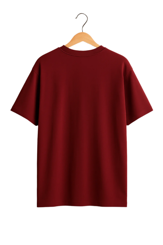 Unique Wear Clothing – Legacy Machine Oversized T-Shirt – STREET ICON Edition - Red Colour